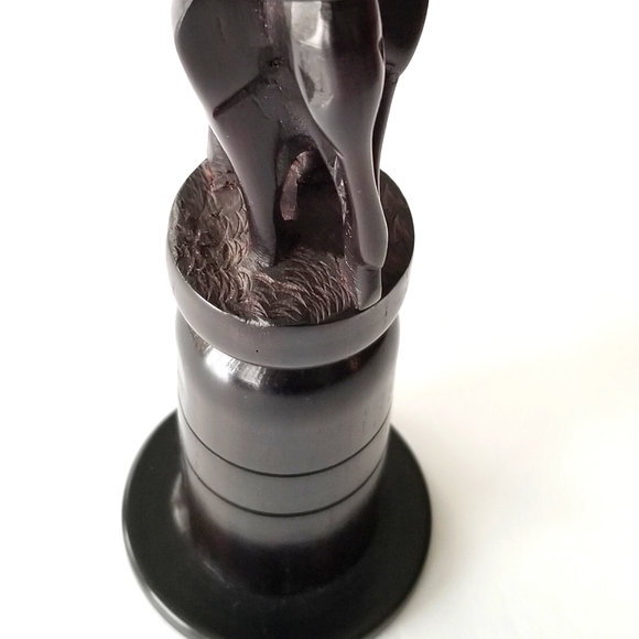 Candle Holders with Carved Elephants - Picture 5 of 5